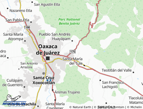 MICHELIN San Francisco Tutla map - ViaMichelin