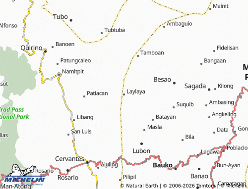 MICHELIN Laylaya map - ViaMichelin