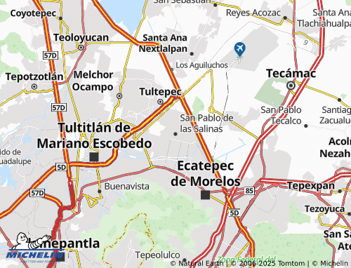 Mappa MICHELIN San Pablo de las Salinas - ViaMichelin