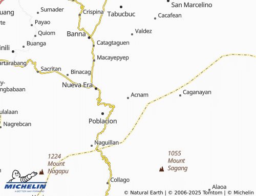 MICHELIN Acnam map - ViaMichelin