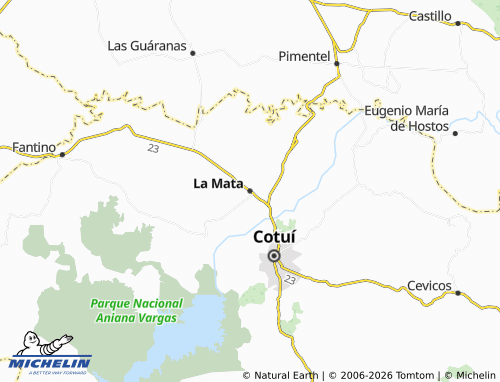 MICHELIN La Mata map - ViaMichelin