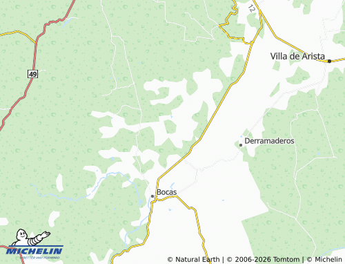 Mapa MICHELIN Loma Prieta - ViaMichelin