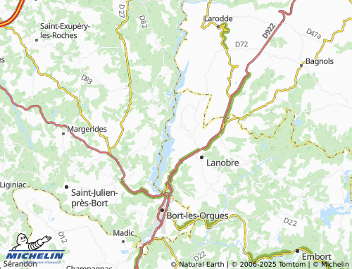 MICHELIN-Landkarte La Barrière - ViaMichelin