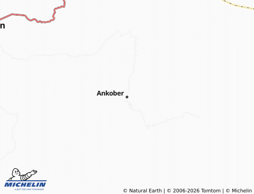 MICHELIN Ancober map - ViaMichelin
