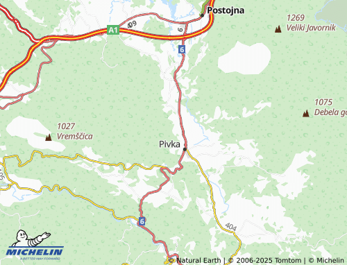 Mappa MICHELIN Gradec - ViaMichelin
