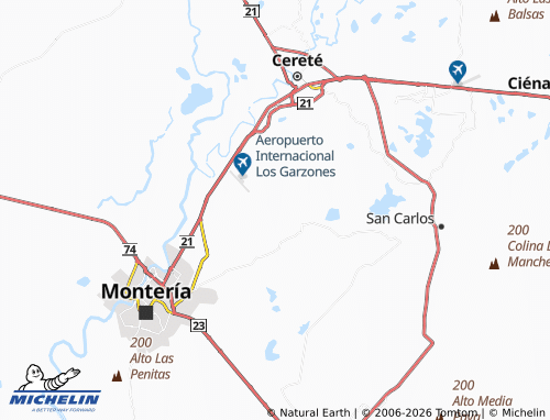 Carte MICHELIN Las Babillas - ViaMichelin