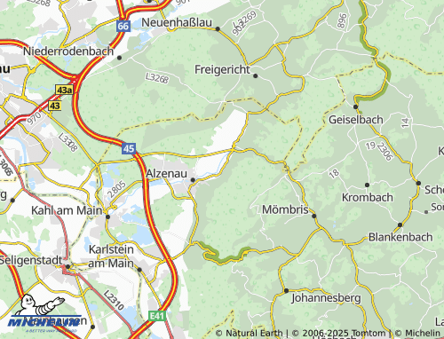 Kaart MICHELIN Kälberau - ViaMichelin