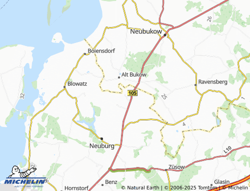 Mapa MICHELIN Vogelsang - ViaMichelin