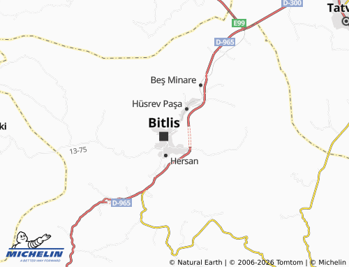 MICHELIN Gazi Bey map - ViaMichelin