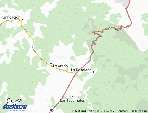 Mappa MICHELIN Corral de Piedra de Nuevo - ViaMichelin