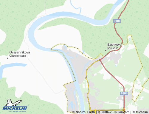 MICHELIN-Landkarte Severnyy - ViaMichelin