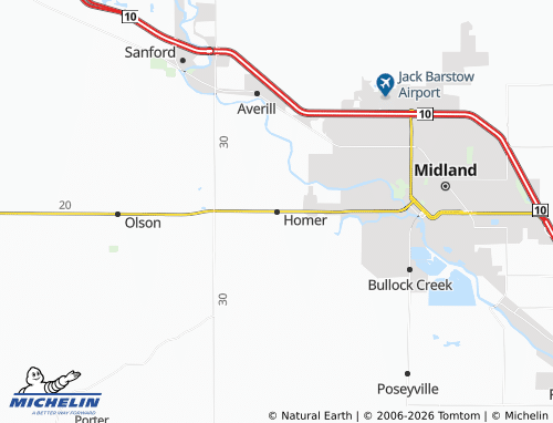 Mappa MICHELIN Homer - ViaMichelin