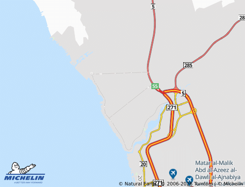 Carte MICHELIN al-Yaqout - ViaMichelin
