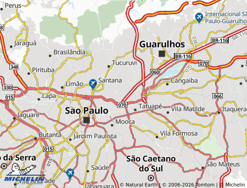 Mappa MICHELIN Vila Maria - ViaMichelin