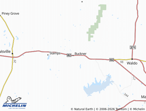 Mapa MICHELIN Buckner - ViaMichelin
