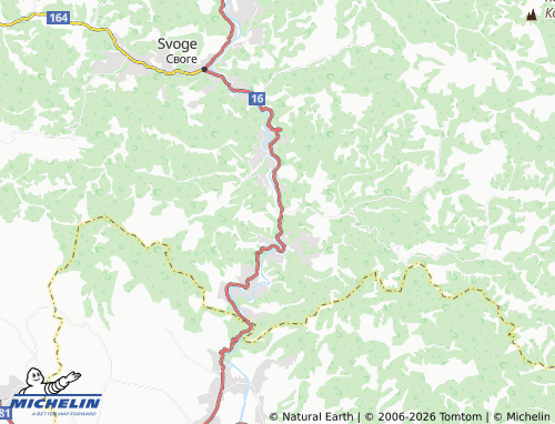 MICHELIN-Landkarte Rebrovo - ViaMichelin