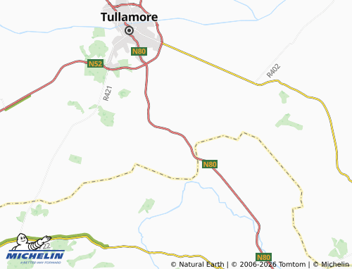 Mappa MICHELIN Killeigh - ViaMichelin