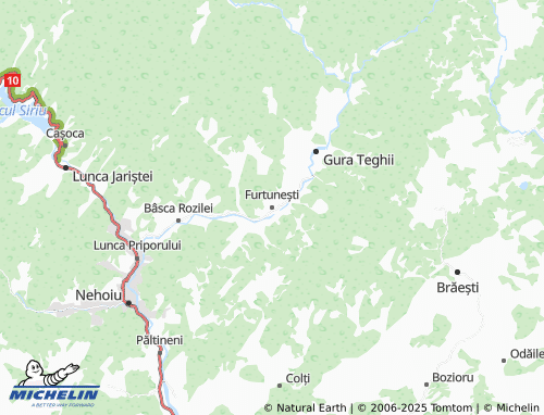 MICHELIN Furtunești map - ViaMichelin