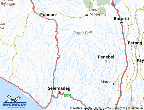 MICHELIN Wanagiri map - ViaMichelin