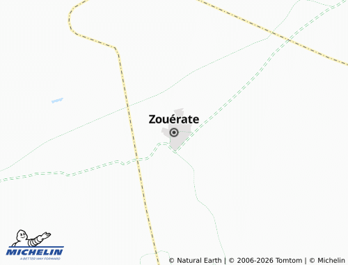 Mappa MICHELIN Zouérat - ViaMichelin