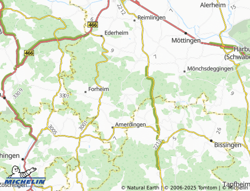 Mappa MICHELIN Bollstadt - ViaMichelin