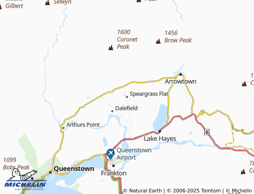 MICHELIN Speargrass Flat map - ViaMichelin