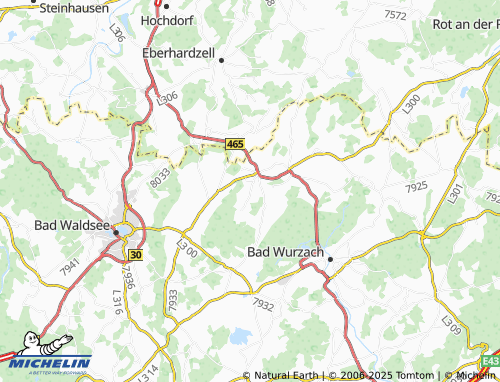 MICHELIN Söldenhorn map - ViaMichelin