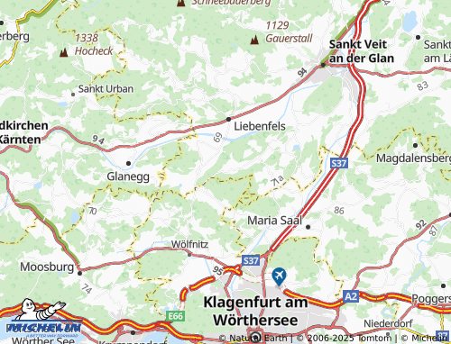 MICHELIN-Landkarte Eberdorf - ViaMichelin
