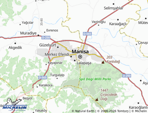 Mappa MICHELIN Tevfikiye - ViaMichelin