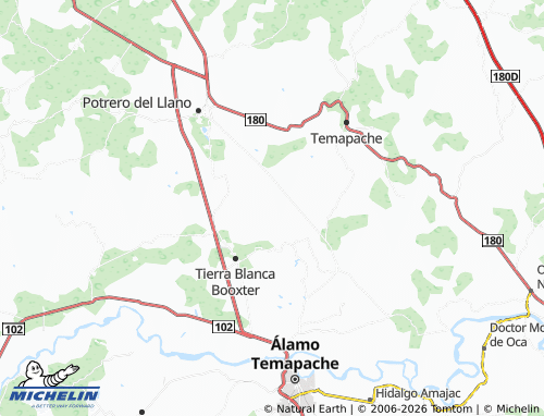 Mappa MICHELIN General Lucio Blanco - ViaMichelin