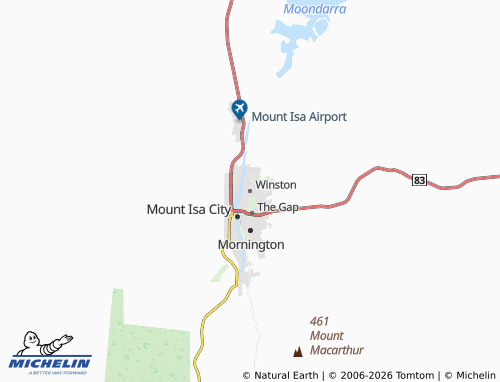 Mapa MICHELIN Winston - ViaMichelin
