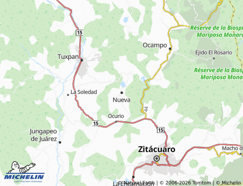 Mappa MICHELIN Nueva - ViaMichelin