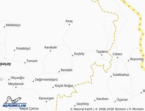 Mappa MICHELIN Koçköy - ViaMichelin