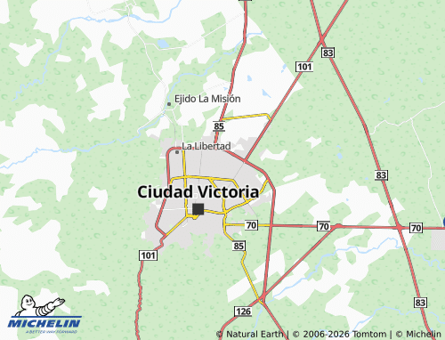 Mapa MICHELIN Real de Teocaltiche - ViaMichelin
