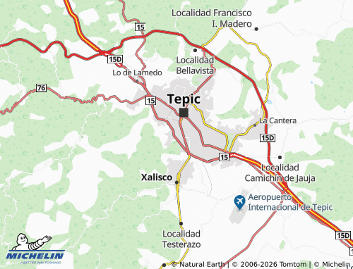 MICHELIN Burócrata Estatal map - ViaMichelin