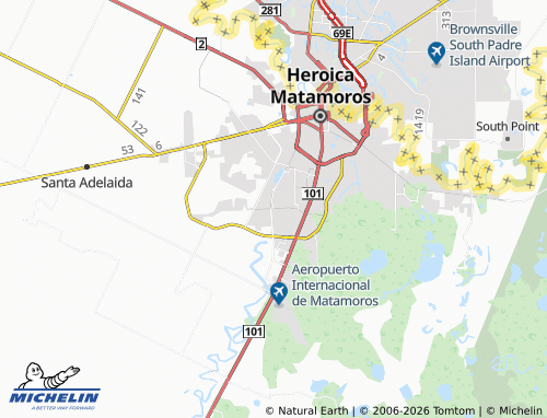 Mappa MICHELIN Leyes de Colonos - ViaMichelin