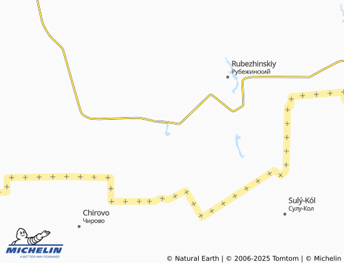 MICHELIN Bol'sheprudnyy map - ViaMichelin