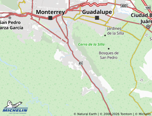 Mappa MICHELIN Brisas de Valle Alto - ViaMichelin