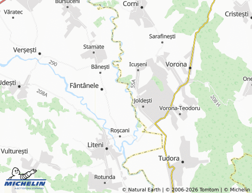 MICHELIN Slobozia map - ViaMichelin