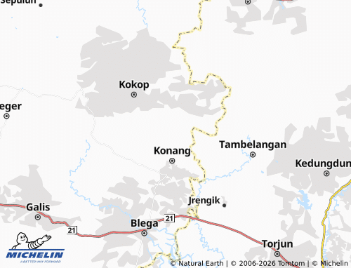 Carte MICHELIN Cangkarman - ViaMichelin