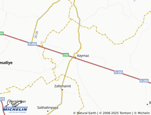 MICHELIN Kaymaz map - ViaMichelin