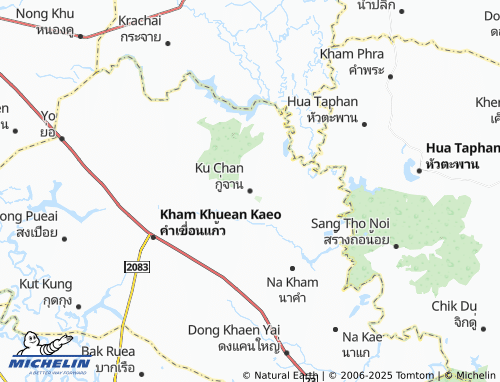 MICHELIN Ku Chan map - ViaMichelin