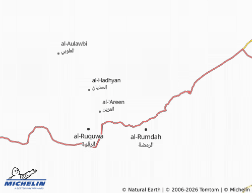 MICHELIN-Landkarte al-'Irfan - ViaMichelin