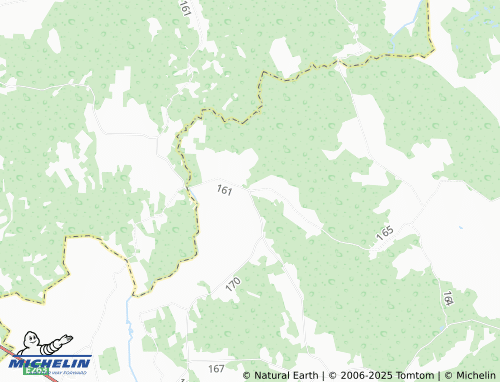 MICHELIN Arisvere map - ViaMichelin