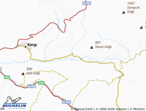 Mappa MICHELIN Karapürçek - ViaMichelin