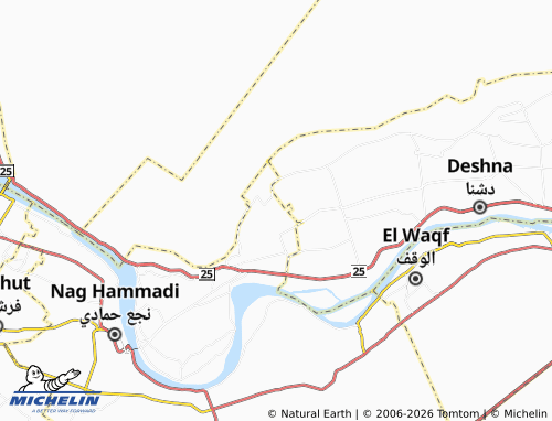 Mappa MICHELIN Abu Khazzam - ViaMichelin