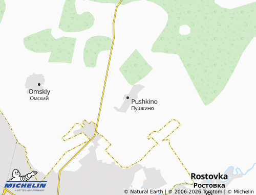 MICHELIN-Landkarte Pushkino - ViaMichelin