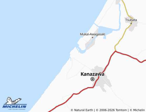 MICHELIN Kanaiwa map - ViaMichelin