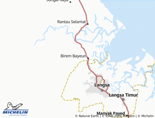 Mappa MICHELIN Alue Gadeng Satu - ViaMichelin