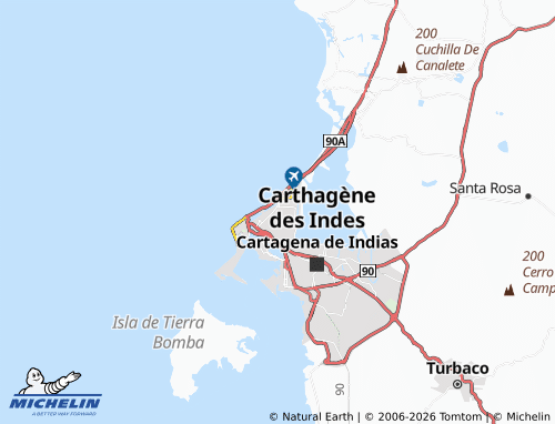 Carte MICHELIN Los Comuneros - ViaMichelin